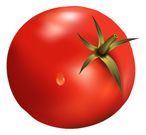 西红柿番茄蔬菜卡通元素